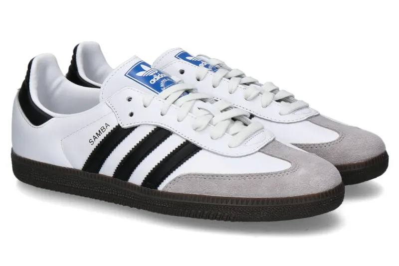 Herren Adidas Sneaker SAMBA OG- cloud white / core black / clear granite
