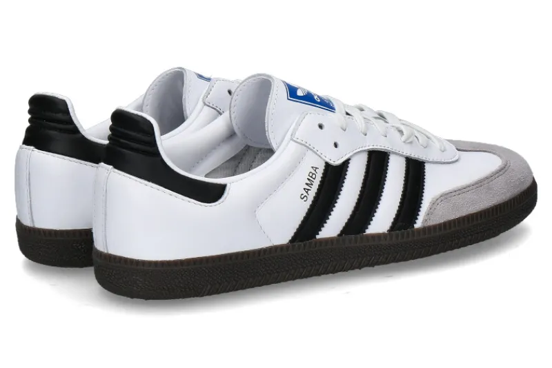 Herren Adidas Sneaker SAMBA OG- cloud white / core black / clear granite