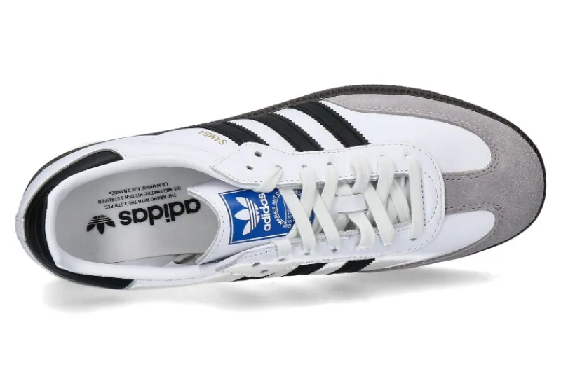 Herren Adidas Sneaker SAMBA OG- cloud white / core black / clear granite