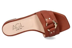 Damen AGL Attilio Giusti Leombruni Pantolette SHERYL SANDAL BRANDY
