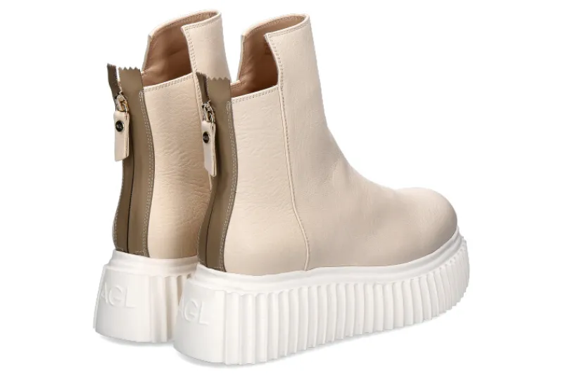 Damen AGL Attilio Giusti Leombruni Boots NAPPA ICE MILK