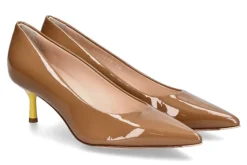 Damen AGL Attilio Giusti Leombruni Pumps LACK CARAMEL YELLOW