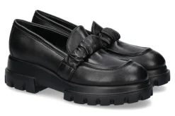 Damen AGL Attilio Giusti Leombruni Chunky Loafer CELESTE NERO