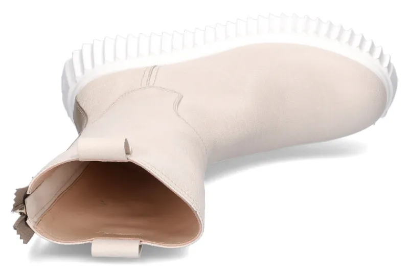 Damen AGL Combat Boots NAPPA MILK CREAM (38½)