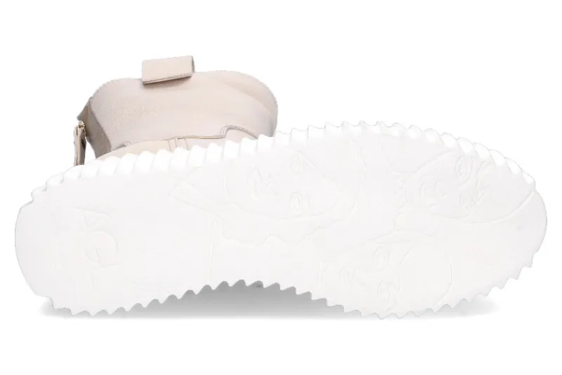 Damen AGL Combat Boots NAPPA MILK CREAM (38½)