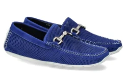 Herren Aldo Brue Aldo Bruè Mokassin NUBUK SOFT BLU
