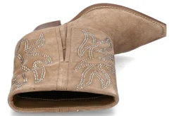 Damen Alma en pena Cowboy Boots CROSTA VISON- beige
