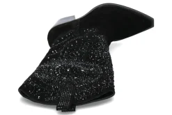 Damen Alma en pena Cowboy Boots CROSTA BLACK STRASS- schwarz