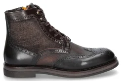 Herren Ambitious Reißverschlussstiefelette 12432 LEATHER TEXTILE- braun