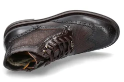 Herren Ambitious Reißverschlussstiefelette 12432 LEATHER TEXTILE- braun
