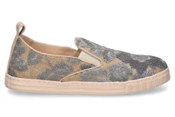 Damen AGL Attilio Giusti Leombruni Slip- On GAIA GLITTER ciano/ghibli