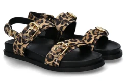 Damen AGL Attilio Giusti Leombruni Sandale CRISTINA- cocoa/leopard