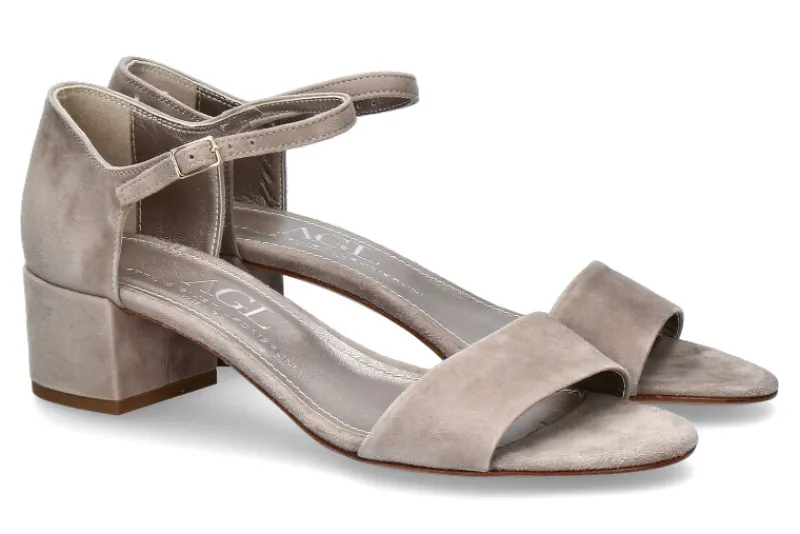Damen AGL Attilio Giusti Leombruni Sandalette CAMOSCIO DUSTY (38)