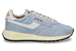 Herren Autry Damen- Sneaker REELWIND NYLON/CRACK- weiss/blau