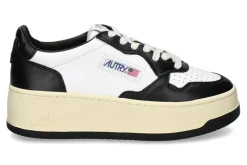 Damen Autry Damen-Sneaker PLATFORM WB01 LEATHER- white/black