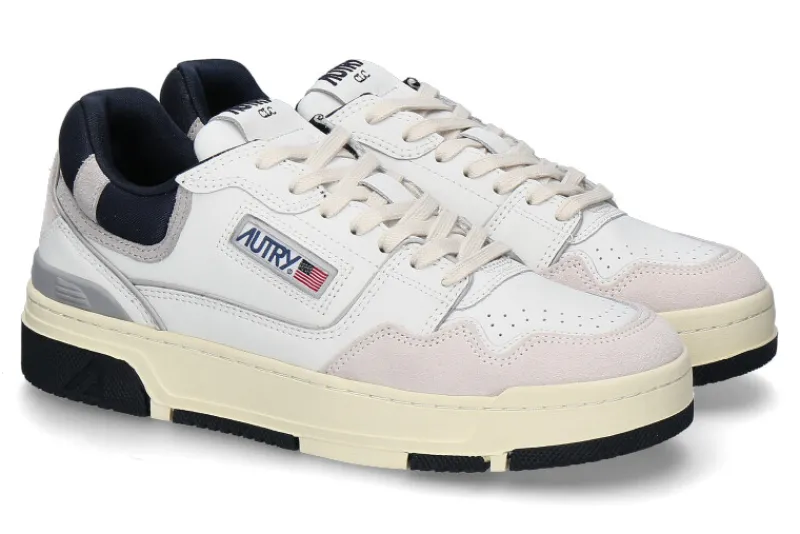 Herren Autry Herren- Sneaker CLC MULTISUEDE- white/space
