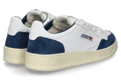 Herren Autry Herren- Sneaker MEDALIST GOAT SUEDE- weiss/capri