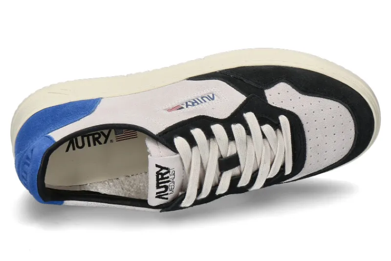 Herren Autry Herren- Sneaker MEDALIST TS07 TRIC SUEDE- electric/black