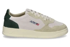 Herren Autry Herren- Sneaker MEDALIST TS06 TRIC SUEDE- bottiglia/papyrus