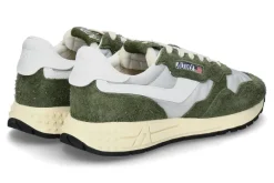 Herren Autry Herren- Sneaker REELWIND HAIR/NYLON- green/white