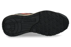 Herren Autry Herren- Sneaker REELWIND SUEDE NYLON- black/orange