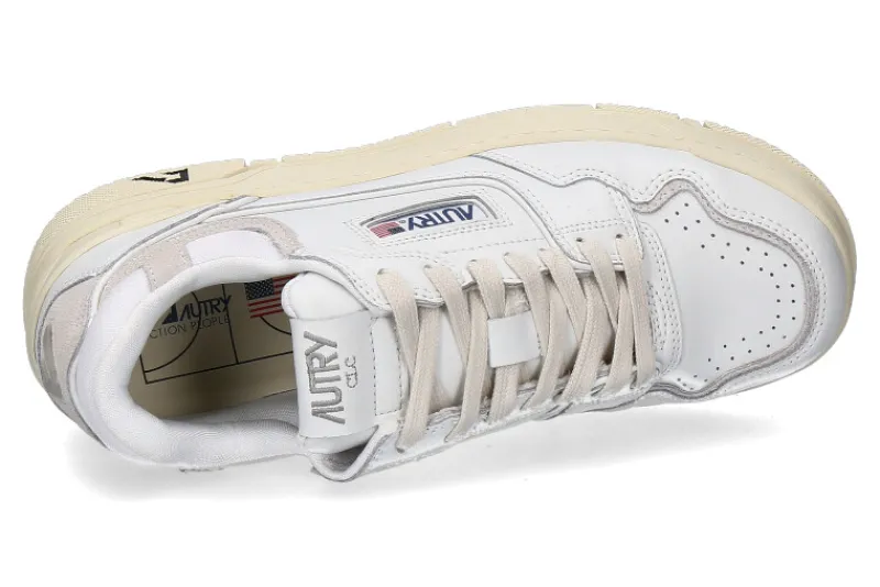 Herren Autry Herren- Sneaker ROOKIE WHITE MM15- weiss