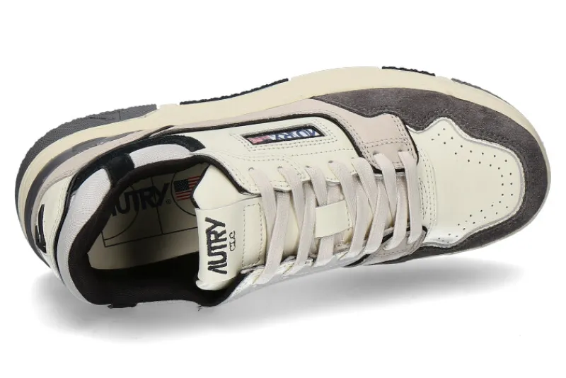 Herren Autry Herren-Sneaker CLC SUEDE NABUK- black/ gray