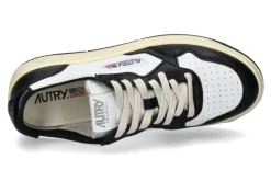 Herren Autry Herren-Sneaker WB01 MEDALIST- weiss/ schwarz