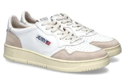 Herren Autry Sneaker LOW MAN LEATHER SUEDE WHITE (43)