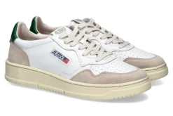 Herren Autry Sneaker MEDALIST SUEDE WHITE GREEN