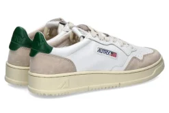 Herren Autry Sneaker MEDALIST SUEDE WHITE GREEN