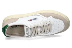 Herren Autry Sneaker MEDALIST SUEDE WHITE GREEN