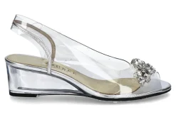 Damen Azurée Cannes Azuree Cannes Keilsandale MARCEL METIS ARGENT MOTIF CRISTAL