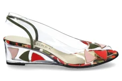 Damen Azurée Cannes Azuree Cannes Keilsandale MANOU 930D compo elia kaki