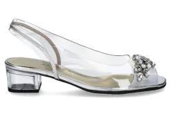 Damen Azurée Cannes Azuree Cannes Sandale MARCEL 80T METIS- silber argent