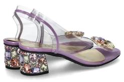 Damen Azurée Cannes Azuree Cannes Sandalette MUKA VERNIS PARME ACC PASTEL