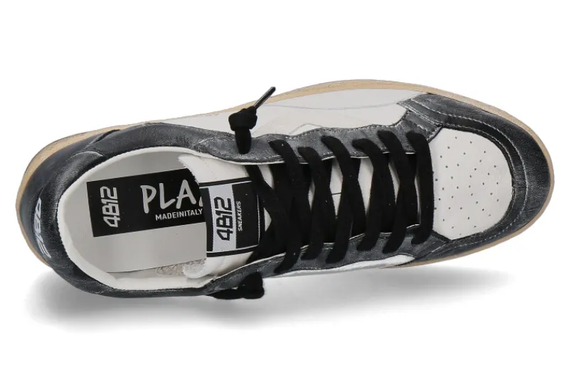 Herren 4B12 Herren- Sneaker PLAY NEW U85- schwarz/weiss