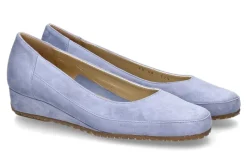 Damen Bagnoli Slipper CAMOSCIO cerulean/blau