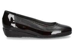 Damen Bagnoli Slipper gefüttert VERNICE TESTA DI MORO NAPPA MORO (39½)