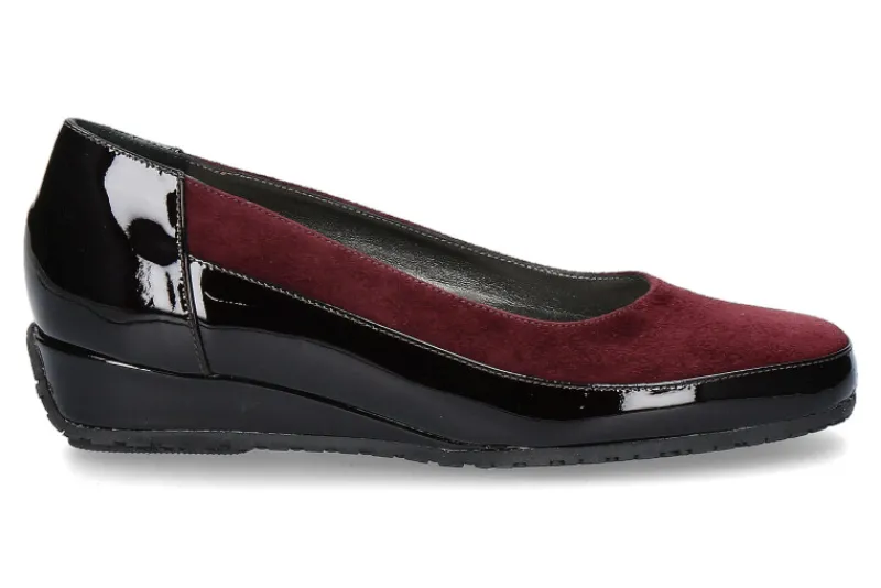 Damen Bagnoli Slipper VERLUX BORDO CAMOSCIO BORDO