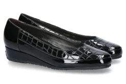 Damen Bagnoli Slipper VERNICE NERA DRAGO NERO (41)