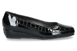 Damen Bagnoli Slipper VERNICE NERA DRAGO NERO (41)
