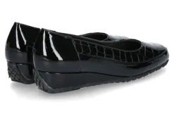 Damen Bagnoli Slipper VERNICE NERA DRAGO NERO (41)