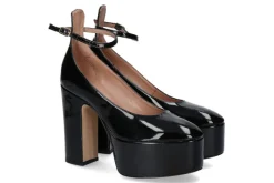 Damen Bianca Di Plateaupump VERNICE NERO