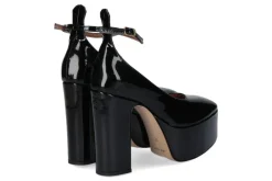 Damen Bianca Di Plateaupump VERNICE NERO