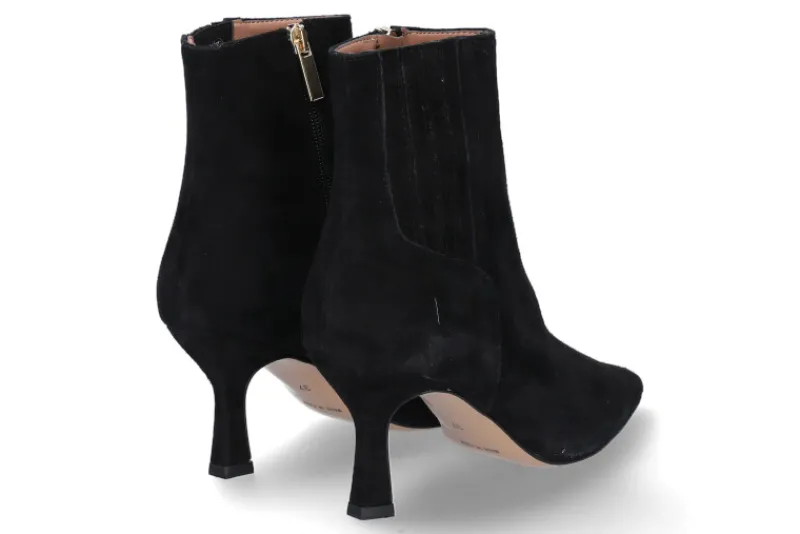 Damen Bianca Di Stiefelette CAMOSCIO NERO