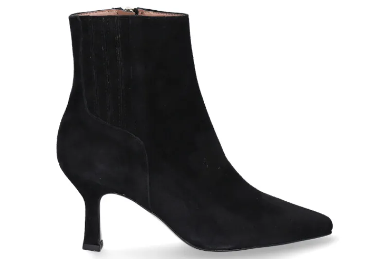 Damen Bianca Di Stiefelette CAMOSCIO NERO