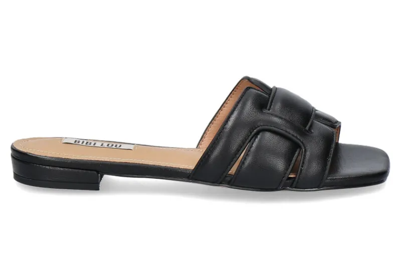 Damen Bibi Lou Pantolette CREMES NEGRO BLACK
