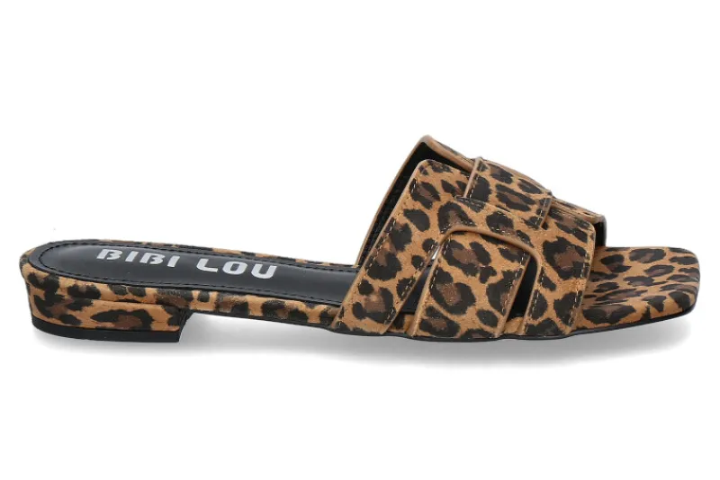 Damen Bibi Lou Pantolette HOLLY- leopard