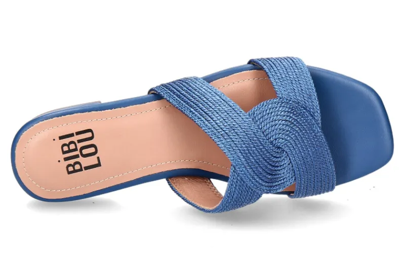 Damen Bibi Lou Pantolette IVANA MARINO- navy blau